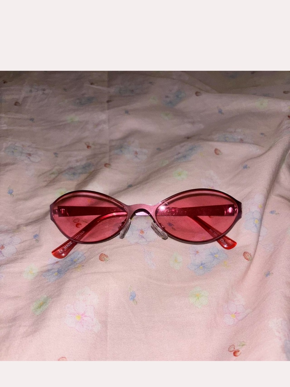 pink Women's Cat-Eye Sunglasses